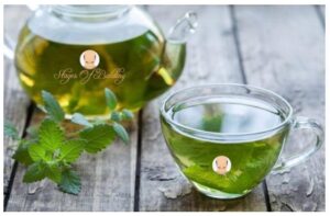 Drink green tea for hair growth