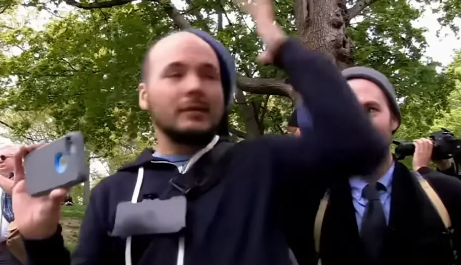 Tim Pool without beanie