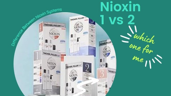 Nioxin 1 vs 2 – Whats the difference