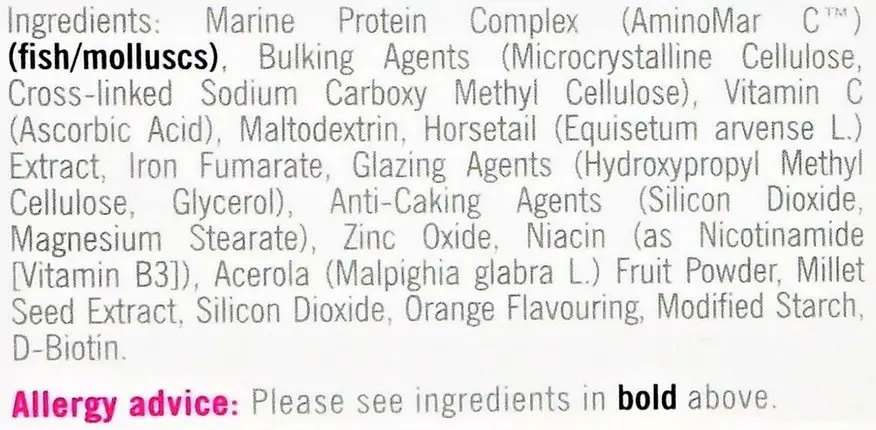 Viviscal Ingredients