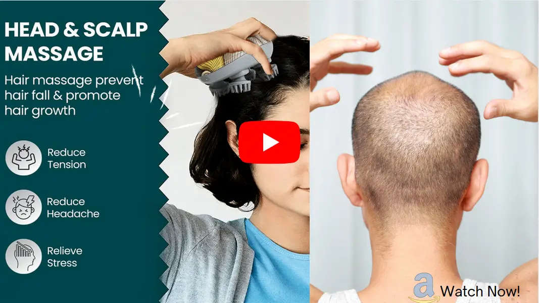 do scalp massages cause hair loss