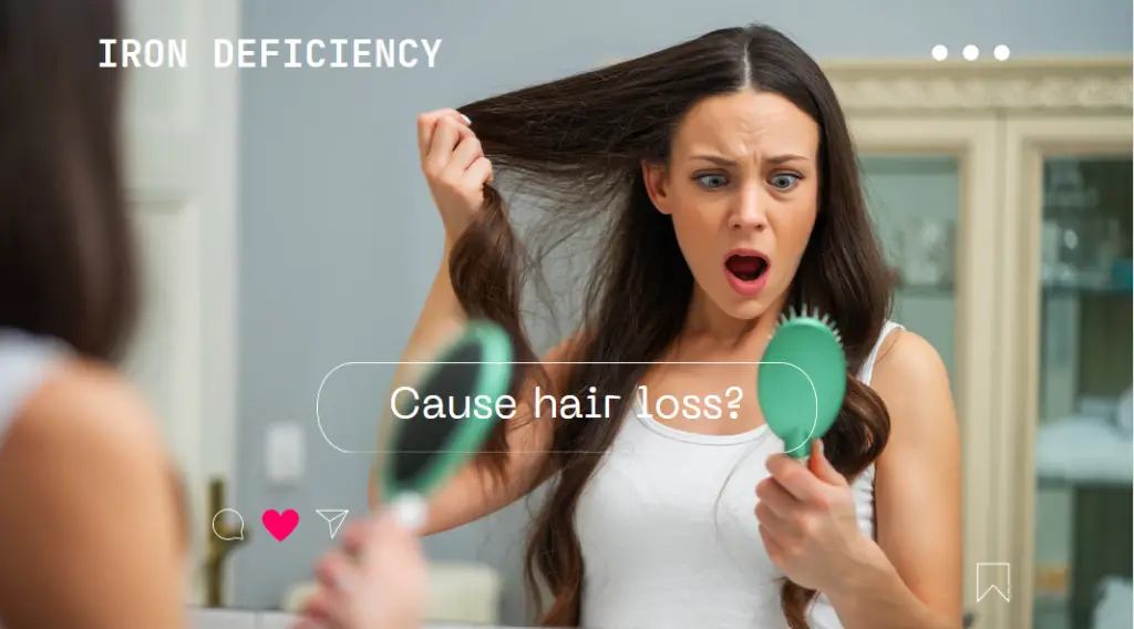 Iron Deficiency Hair Loss Early Stage Female Pattern Baldness