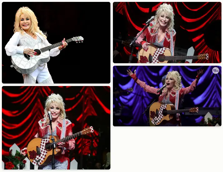 Dolly Parton performing on stage, symbolizing her impact on country music
