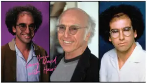 Larry David with Hair