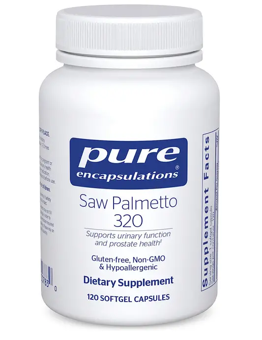 Pure Encapsulations Saw Palmetto 320 - Fatty Acids & Other Essential Nutrients to Support Metabolism & Urinary Function