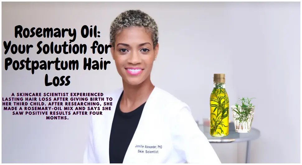 Rosemary Oil for Postpartum Hair Loss