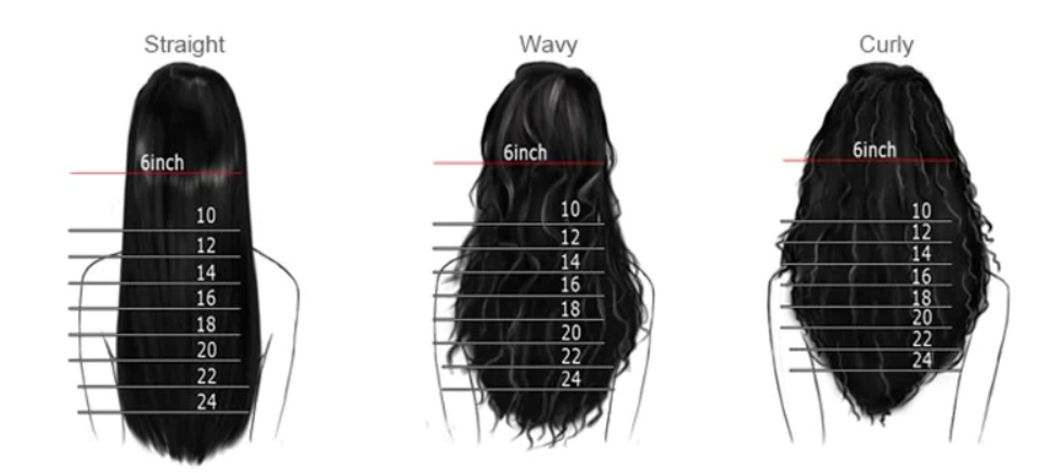 Types of Wig Lengths