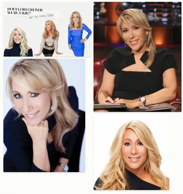 Lori Greiner, the Queen of QVC, with her signature hairstyle