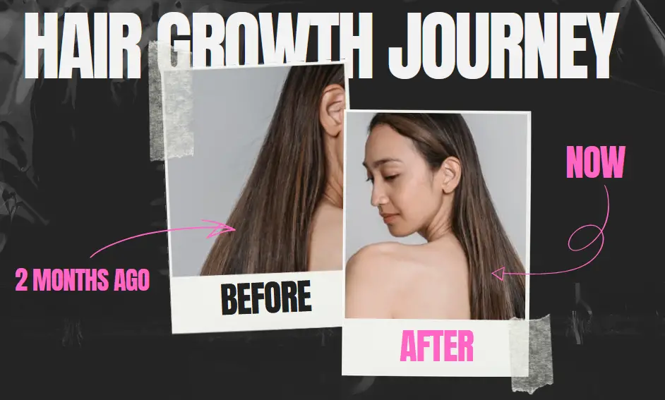1 year hair growth journey