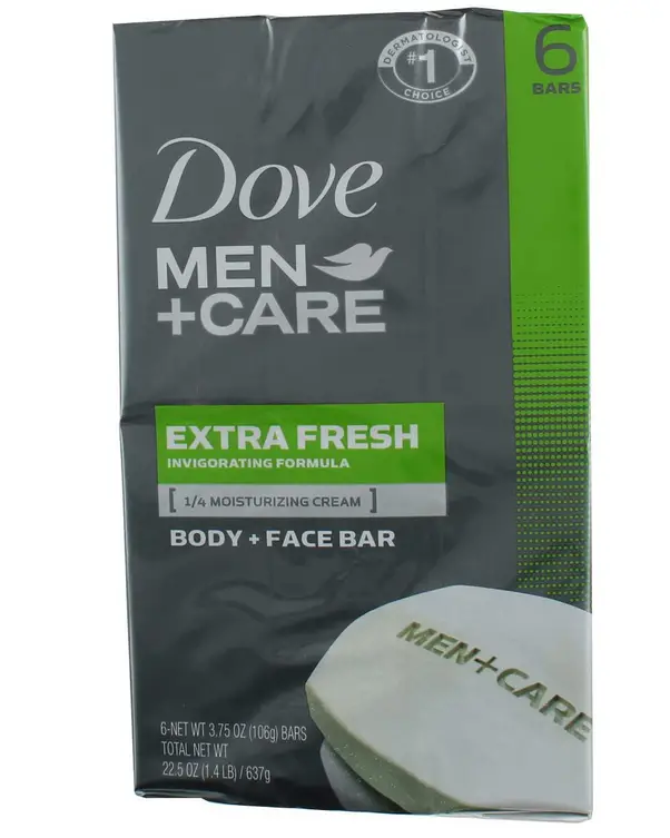 Dove Men+Care Body and Face Bar Extra Fresh 