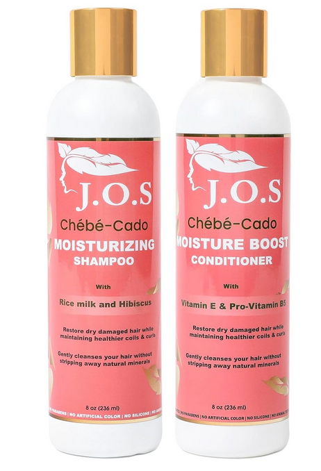 J'Organic Solutions Chébé-Cado Moisturizing Shampoo & Conditioner Set