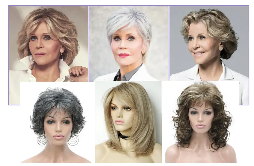 Types of Jane Fonda Wigs