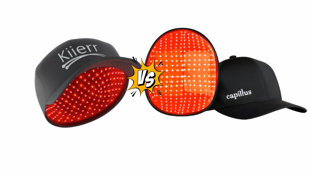 Kiierr Laser Cap vs Capillus Laser Cap Comparison